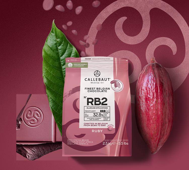 Callebaut Ruby шоколад rb2 hero